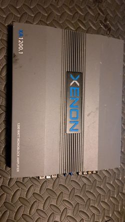 XENON 1200W Car Stereo Amp!!