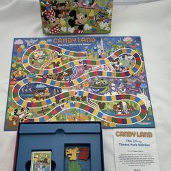 DISNEY CANDY LAND THEME PARK BOARD GAME