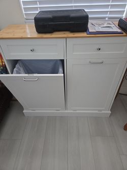 Garbage and recycling containers
