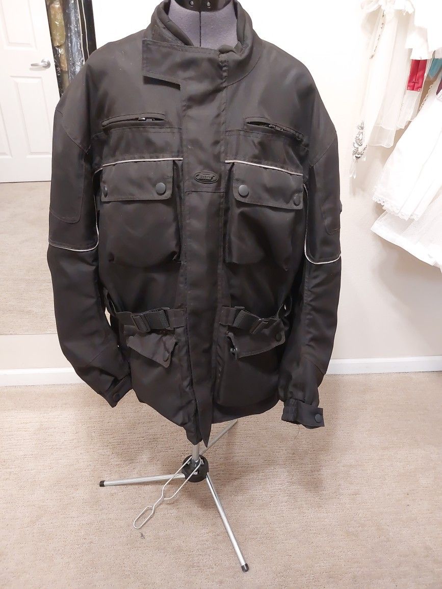 XL Motorcycle Jacket And Gloves