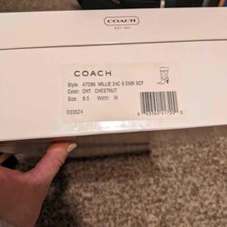 *****COACH BOOTS*****