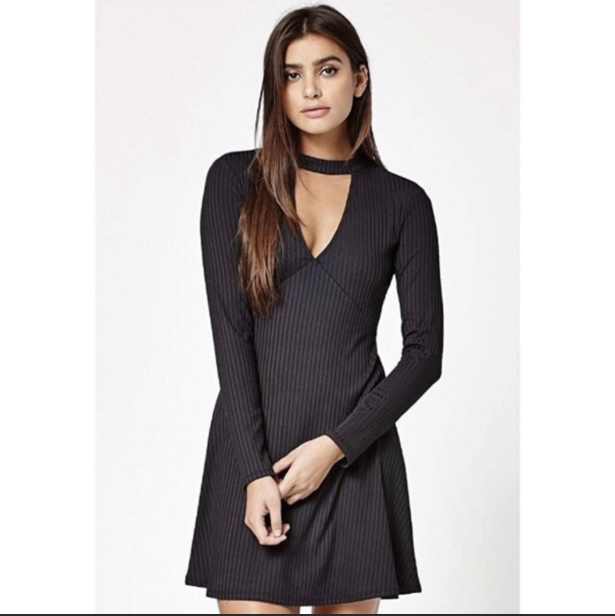 Black Choker Dress