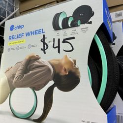 Chirp Relief Wheel Back & Neck Pain Set
