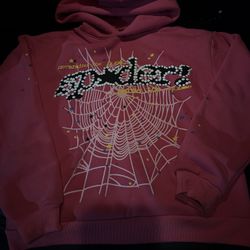 Pink Spider Hoodie