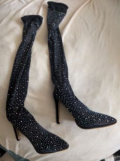 Boots long sparkly