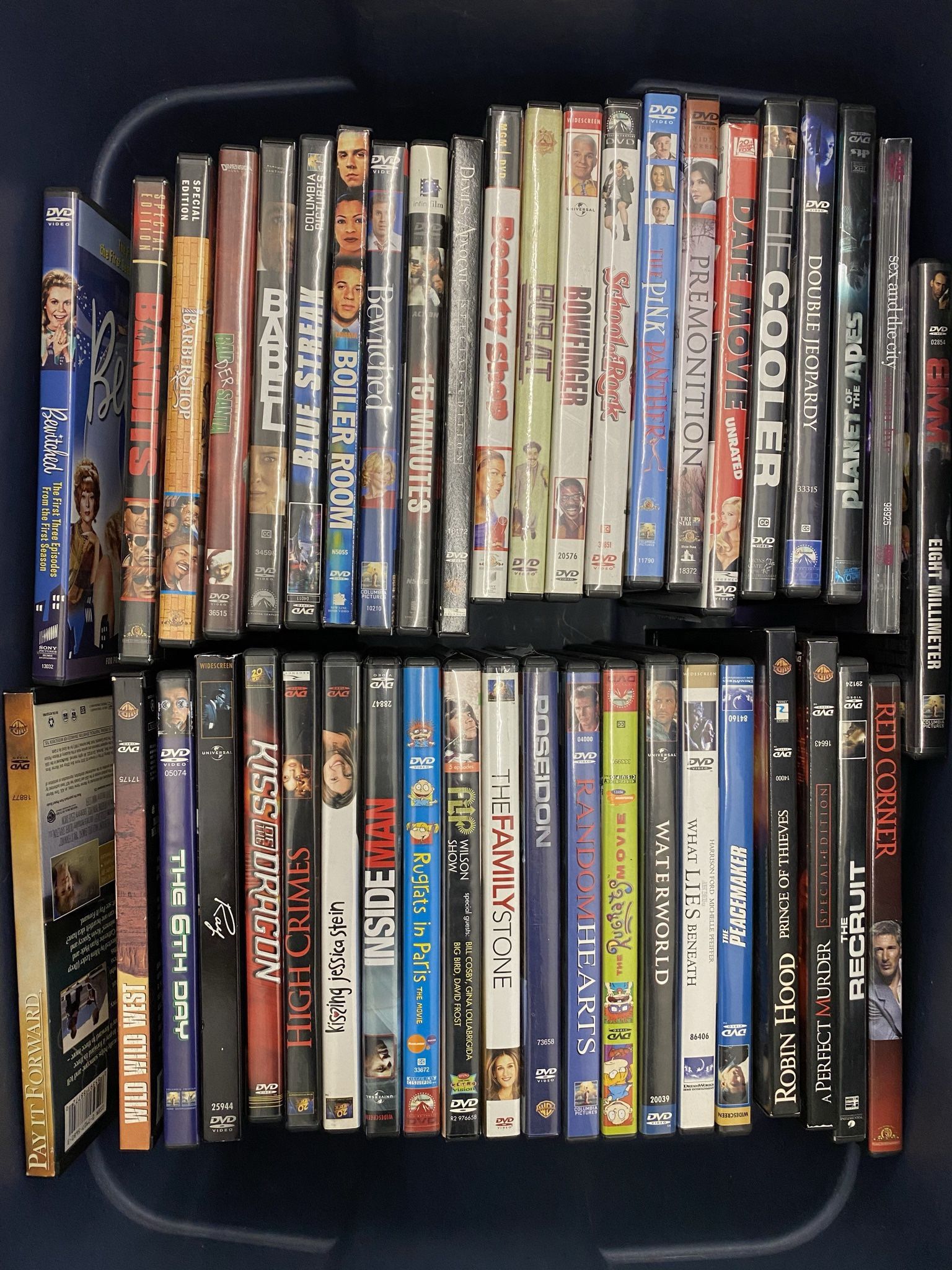 Over 250 DVD Movie Collection