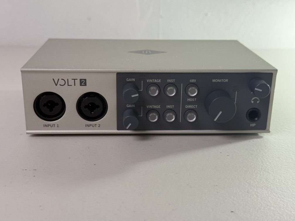 Universal Audio Volt 2 USB Recording Studio Interface only
