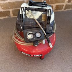 PORTER-CABLE Air Compressor, 6-Gallon, Pancake, Oil-Free