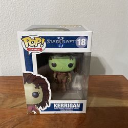 Funko Pop! Games Starcraft Sarah Kerrigan #18 Vinyl Figure, Vaulted