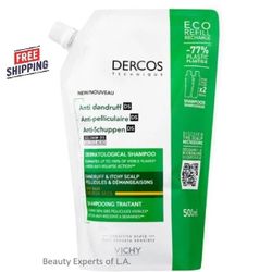 Vichy Dercos Refill Anti-Dandruff Shampoo DRY Hair 500ml