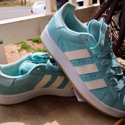 adidas Originals Campus 00s skate shoes in a light blue or mint color Size 9