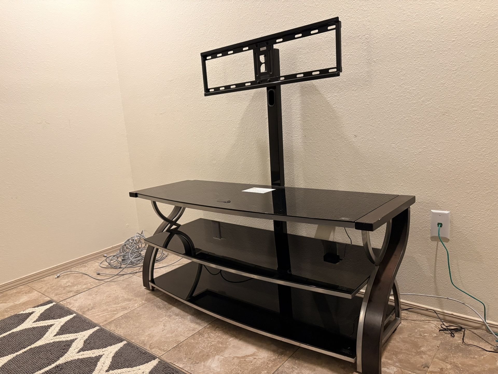 TV Stand with Built in Mount