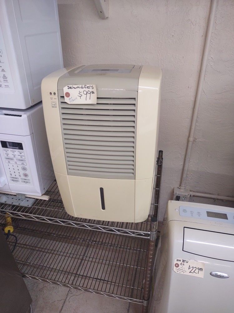 DEHUMIDIFIERS $99 EACH