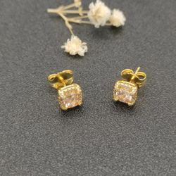 David Yurman Petite Chatelaine Pavé Bezel Stud Earrings