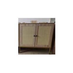 Rolland B Console Table w/ Rattan Doors Buffet Table Hallway Table 