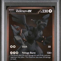Zekrom Ex 172 PSA 10