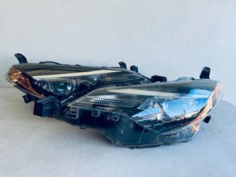 2017-2019 TOYOTA COROLLA LEFT AND RIGHT SIDE HEADLIGHT LED OEM