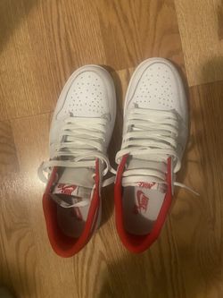 Nike Air Jordan Low’s Red & White