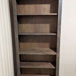 Westlawn Brown 72" bookcase