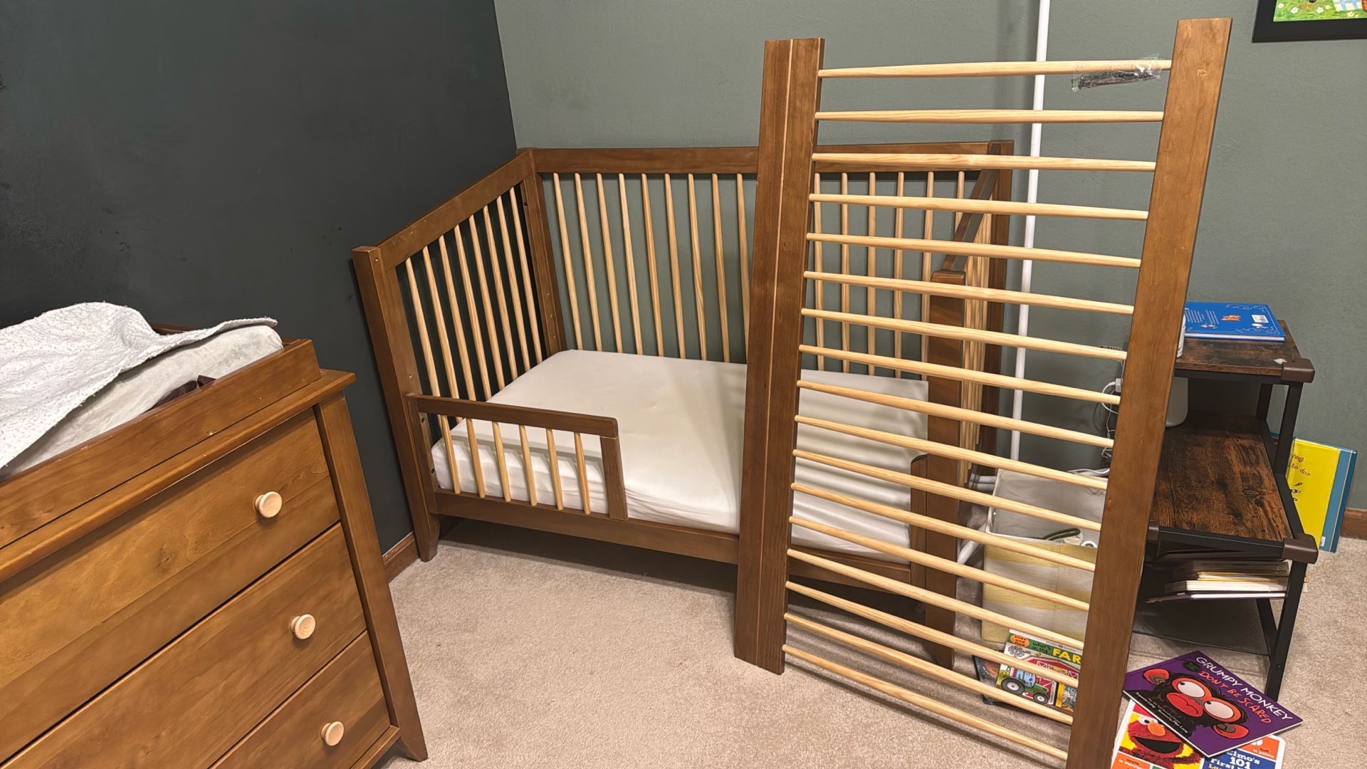 Crib And Changing Table