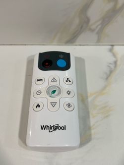 Whirlpool White Portable Remote Control For Window-Mounted Air Conditioner