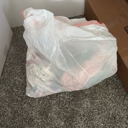 Bag Of Newborn Girl Clothes