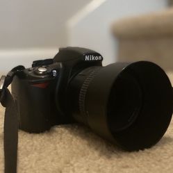 Nikon D3100 W/ AF-S DX NIKKOR 18-55mm f/3.5-5.6G and Nikkor Prime Lens AFS 50mm 1.8F