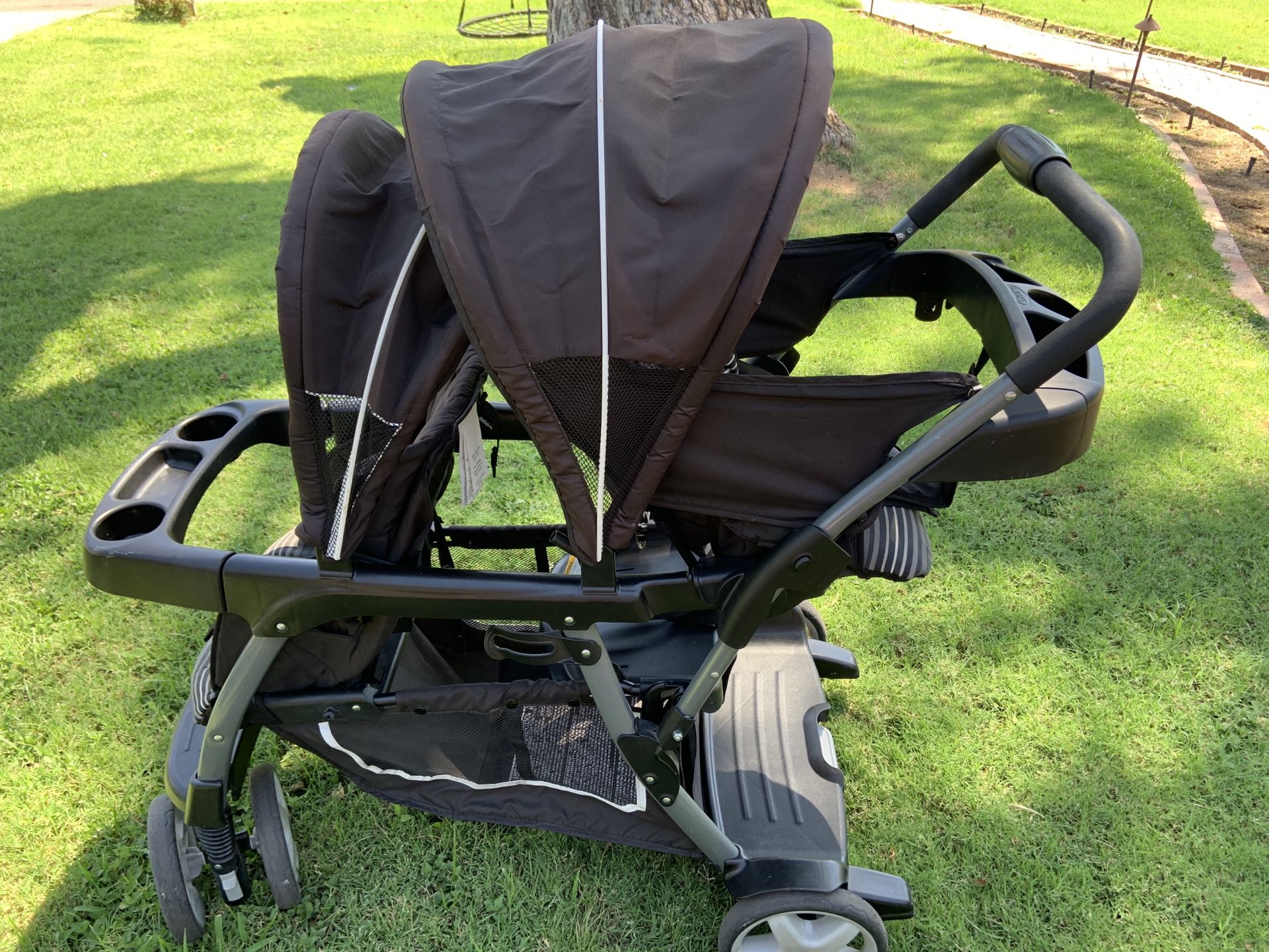 Graco Double Stroller Ready to Grow LX Click Connect