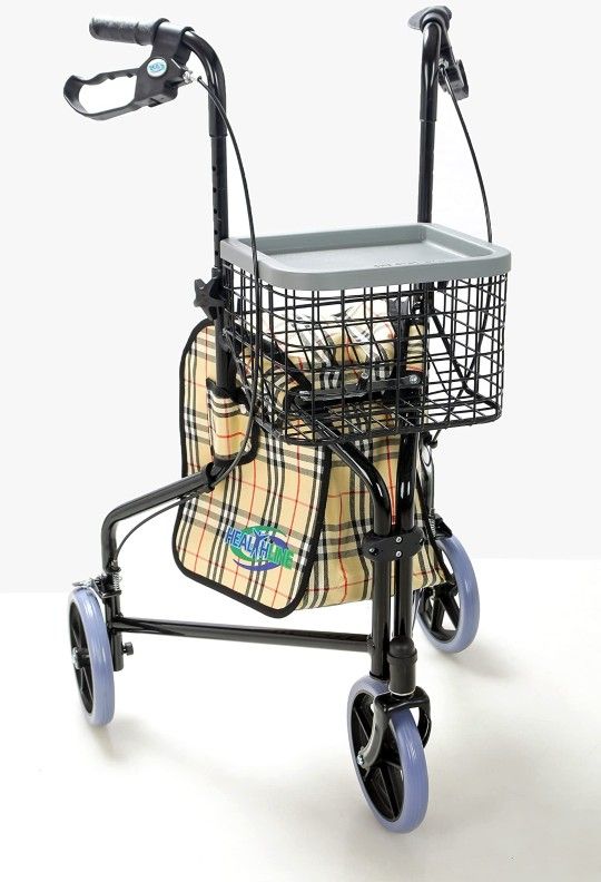 Aluminum Rollator Walker 3 Wheels
