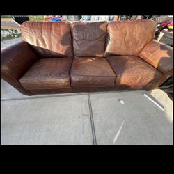 Faux Leather couch