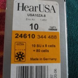 Hearing Aid Batteries