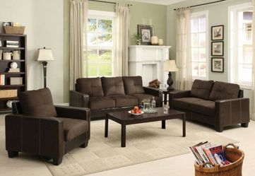 Sofa, Loveseat and Chair 3pc SET SALE JUST $40 Down takes it home $699