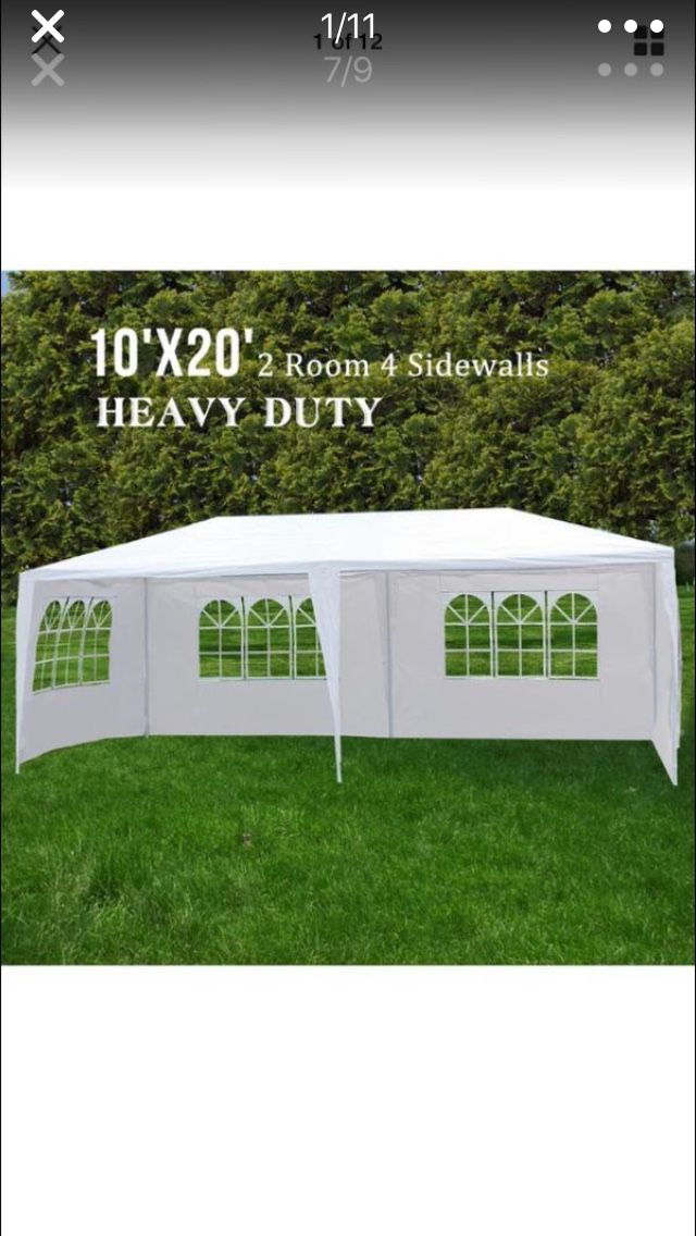10*20 out side party tent!