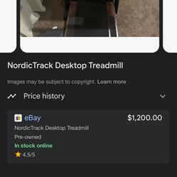 FREE Nordic Desk Walking Treadmill