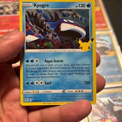 Pokemon Cards: Kyogre