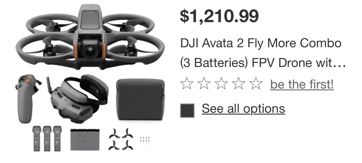 Avata Drone