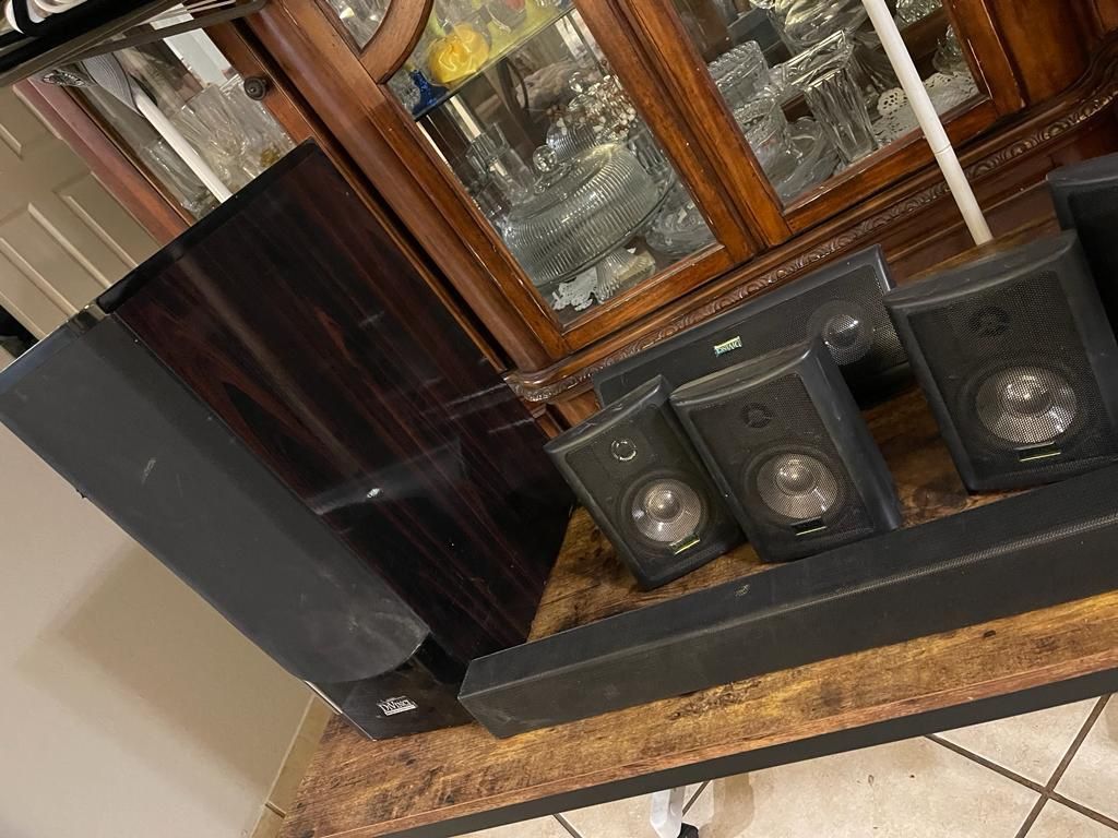 Surround Speakers ( Not Bluetooth No Cables)