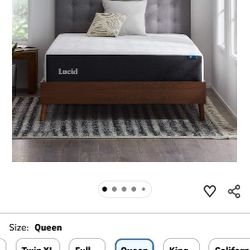 Lucid Queen Size 12' Mattress 