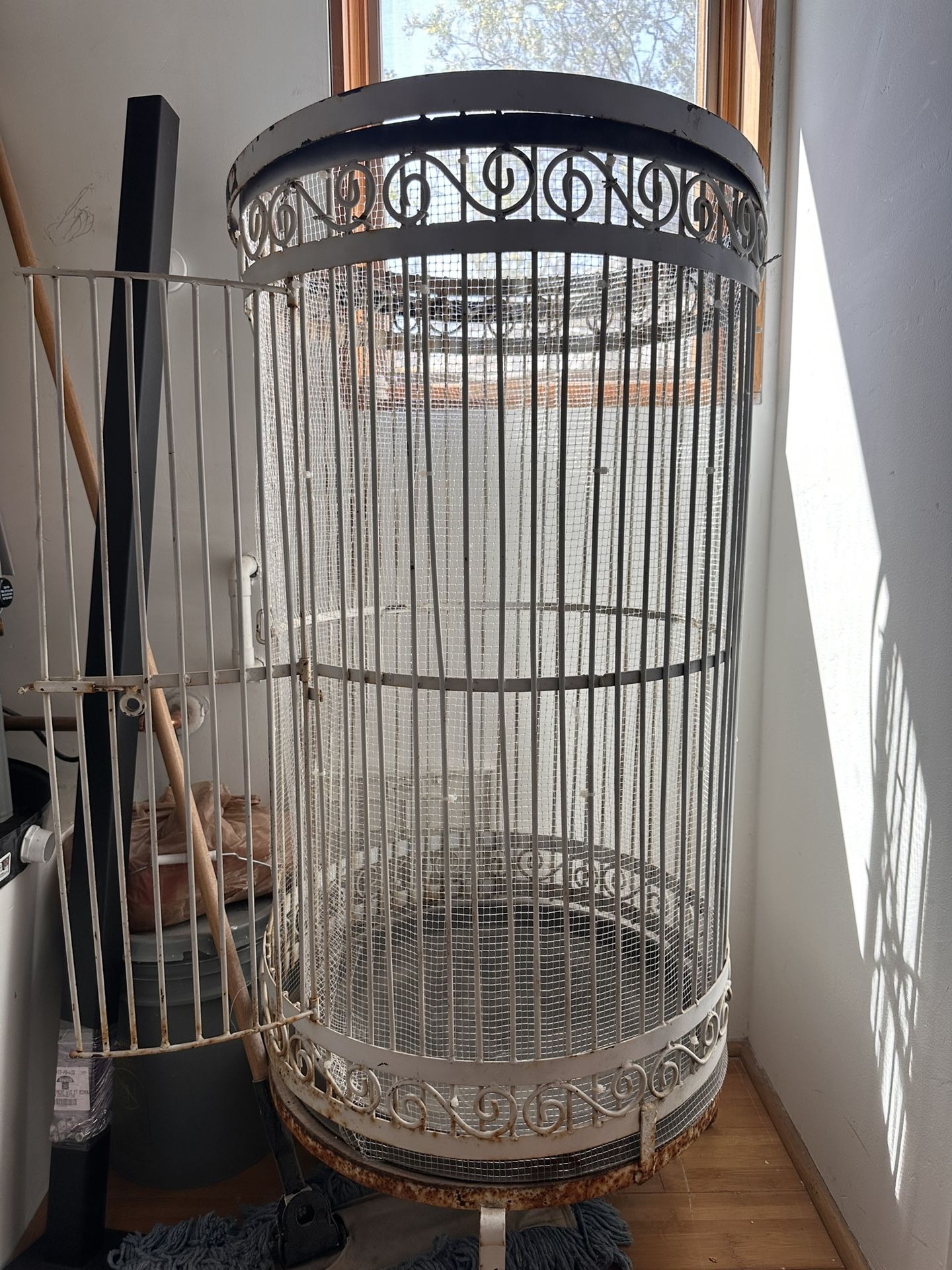 Large Vintage reptile or bird cage