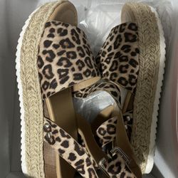 Leopard Sandals