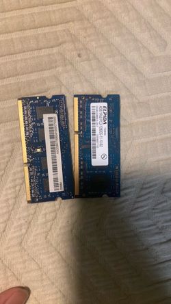 4 (2x2) Gigs of Laptop DDR3 Ram