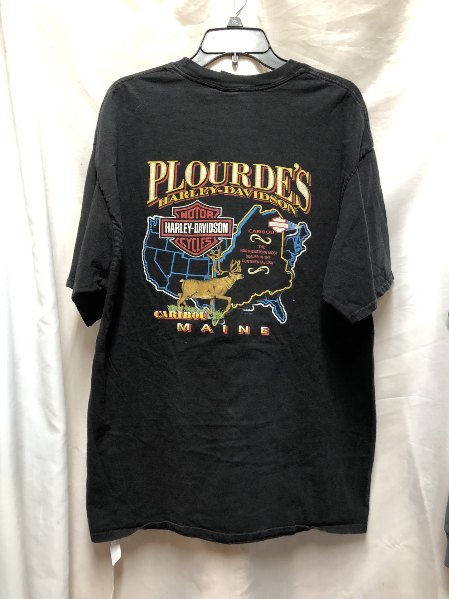 Harley Davidson PLOURDE’S Double Sided Graphic Tee