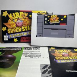 Kirby Super Star, Super Nintendo, Games