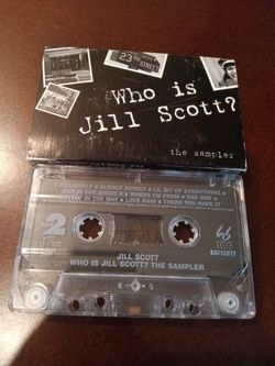 Vintage Who Is Jill Scott Cassette Sampler Not For Resale Promo 