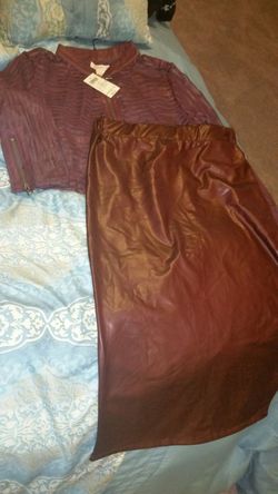 Jacket and pencil skirt size M