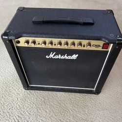 Marshall DSL 15c Combo Tube Amp w/Footswitch - $295