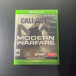 Call Of Duty Modern Warfare Xbox One 