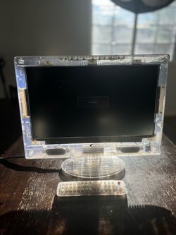 Prison Style See Through Transparent TV