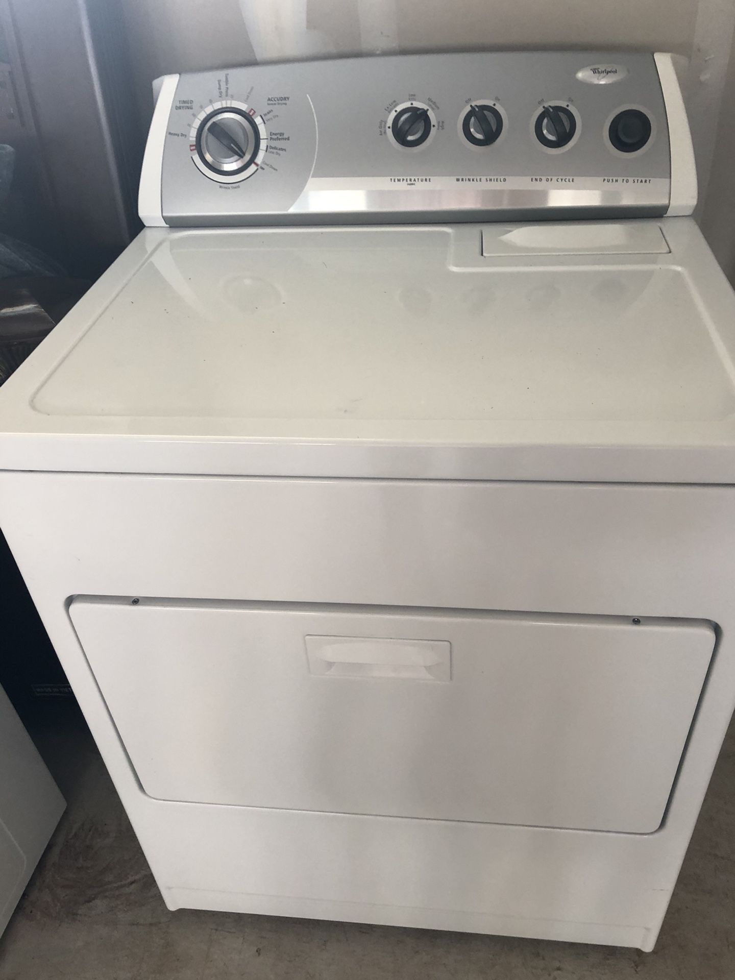 Whirlpool washer & dryer in good condition