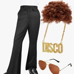70s Disco Costume Set XL